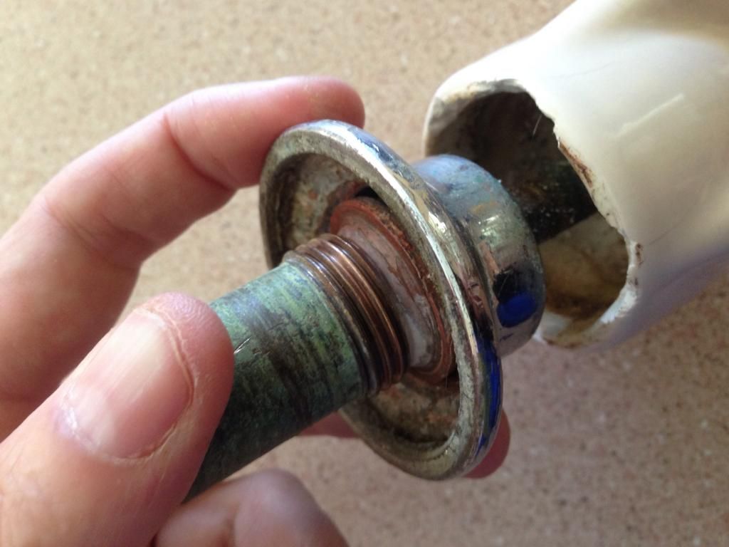 Tap Stuck due to corrosion Kitchen appliances